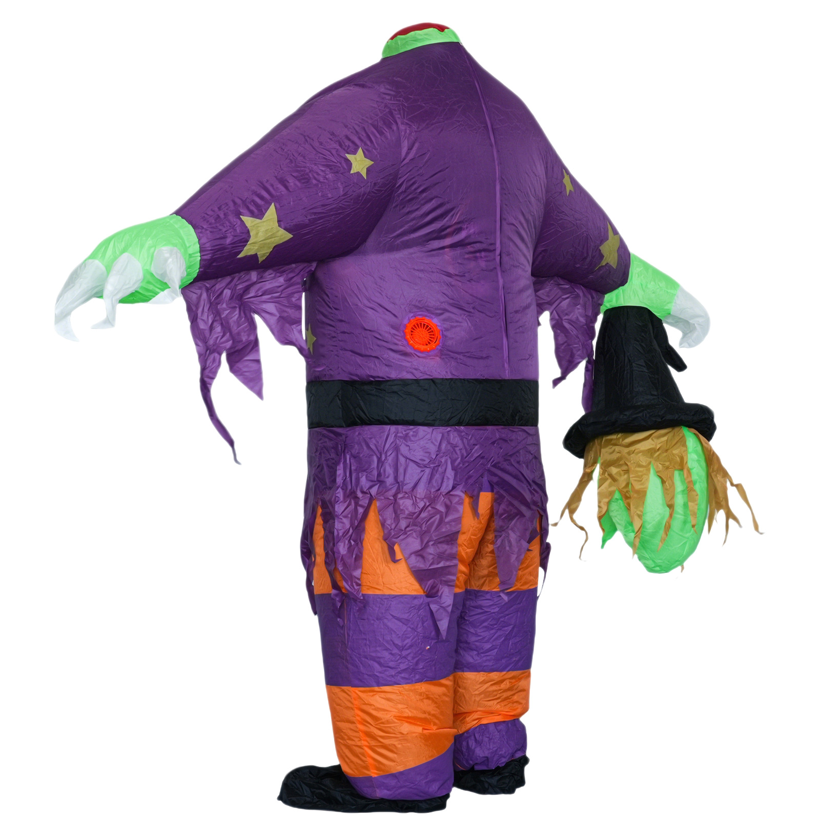 1ピース スポーキーな首なし魔女のインフレータブルスーツ、男 - Event & Party Supply Photos のレビューと価格