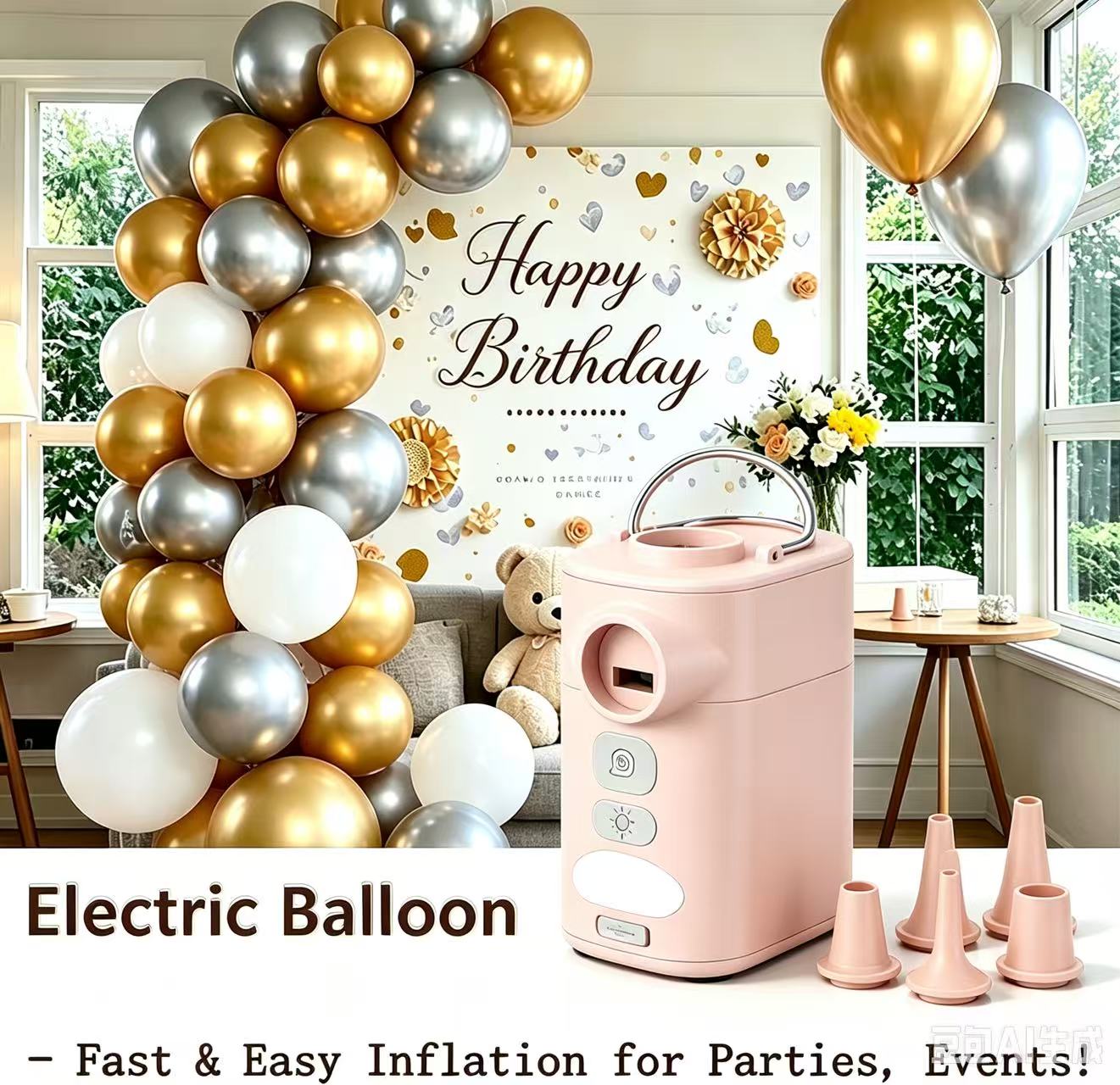 電動携帯式風船ポンプ、ツイスト、アニマルクラシック、フォイル - Balloon Pump Hand のレビューと価格