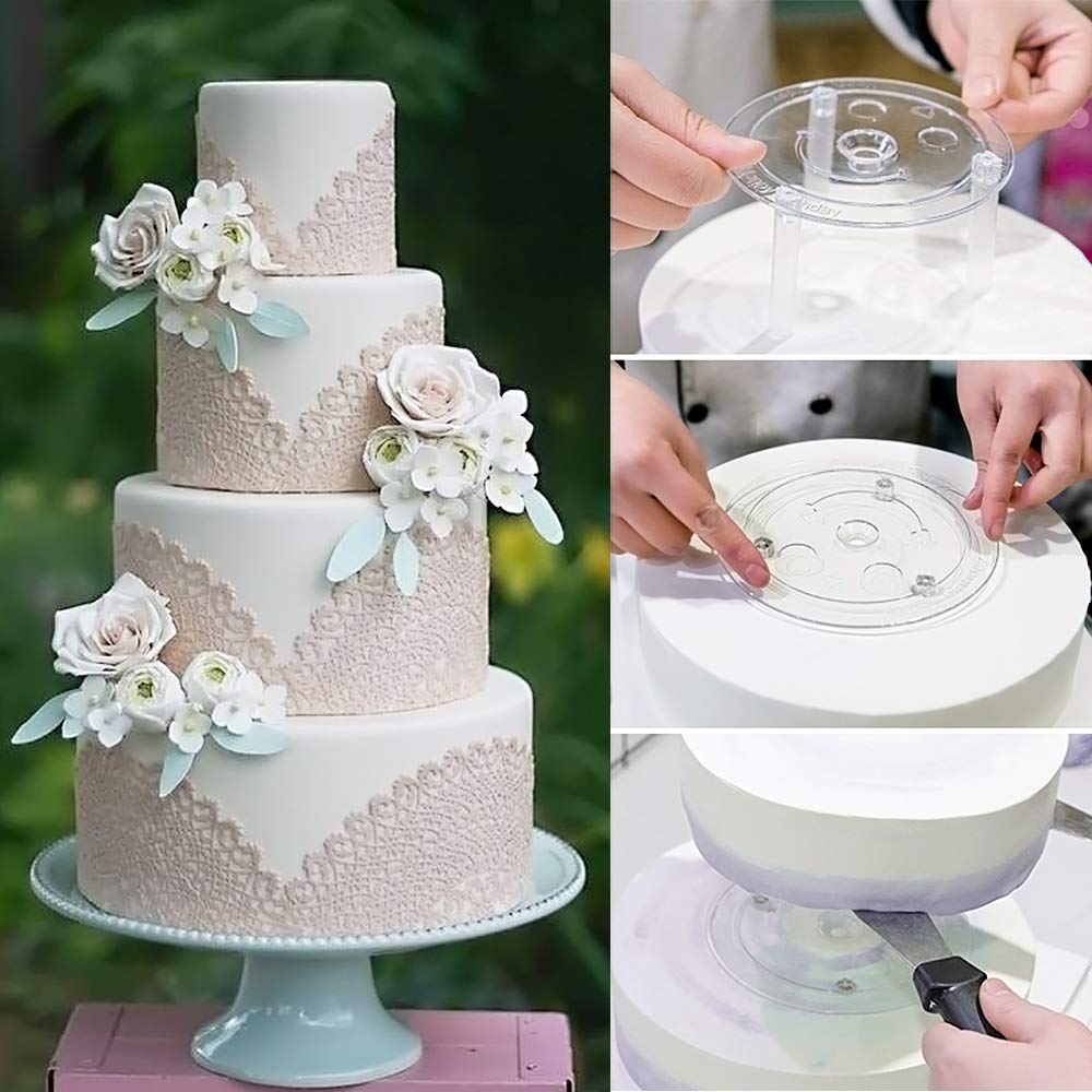 一時的なシールを備えた多層ケーキスタンド,ケーキのティアサポ - Cupcake Stand Tier のレビューと価格
