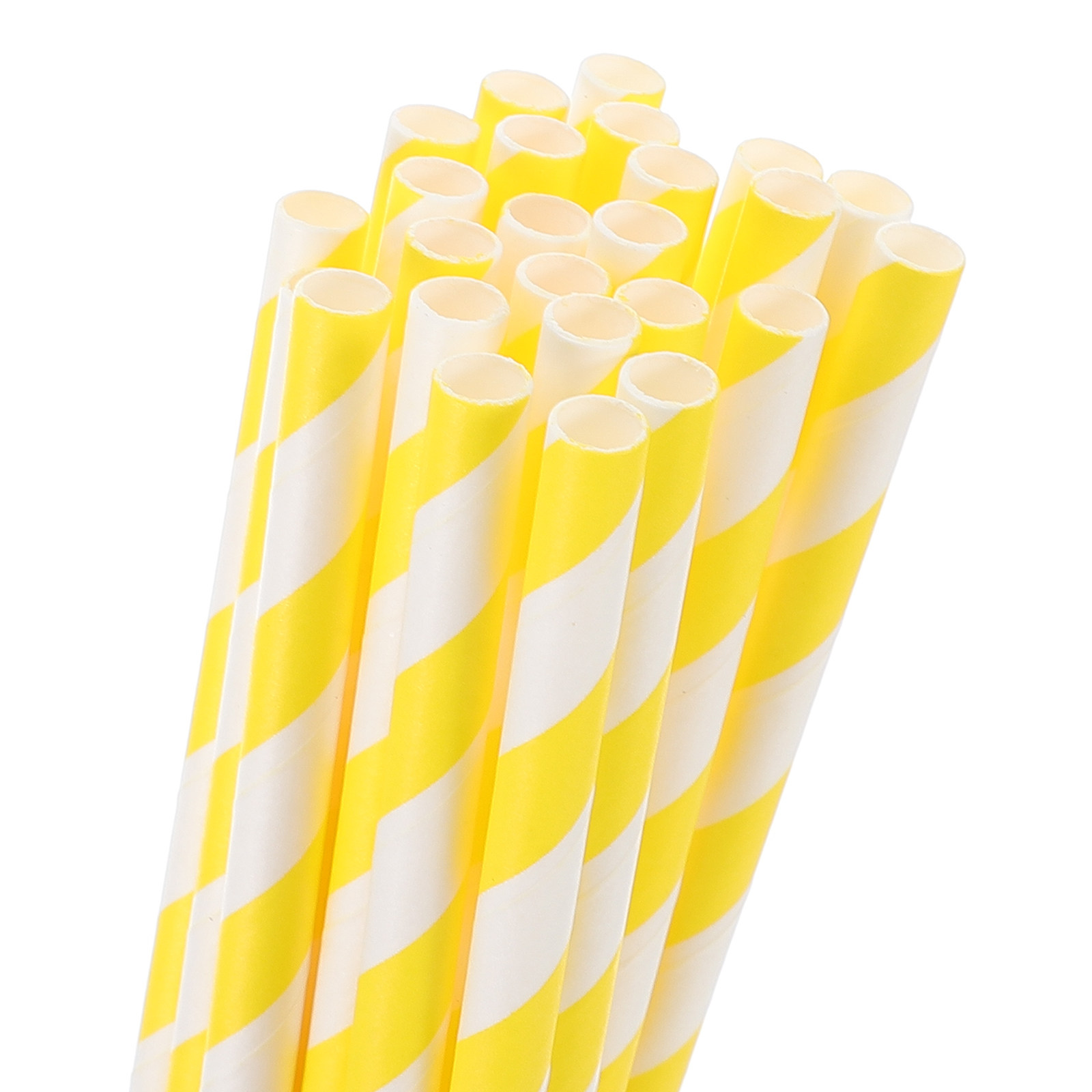 100本入り、カラフルな紙製ストロー。パーティーや誕生日イベ - Paper Straw Color のレビューと価格