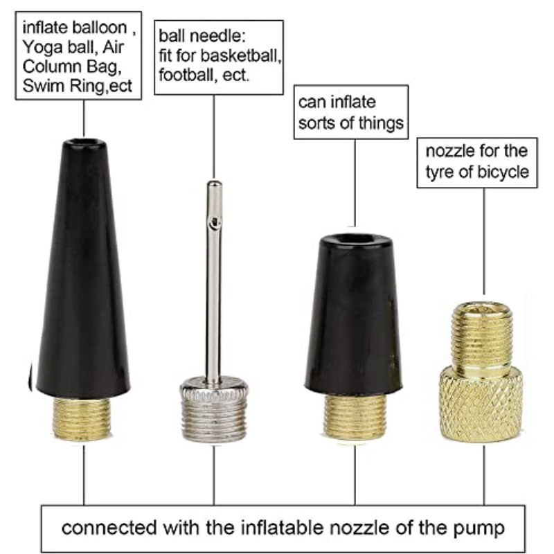 M6 M8 タイヤインフレーター延長ホース、バルブアダプター - Balloon Pump Hand のレビューと価格
