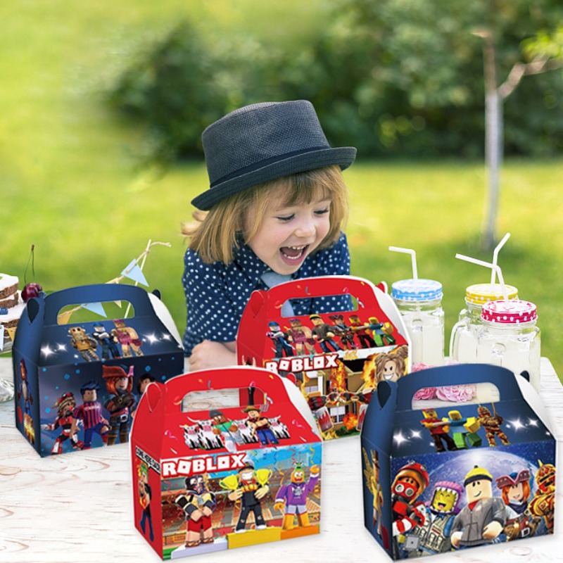 Robloxゲーム周辺機器漫画パーティー誕生日プレゼントボッ - Party Favor Bag のレビューと価格