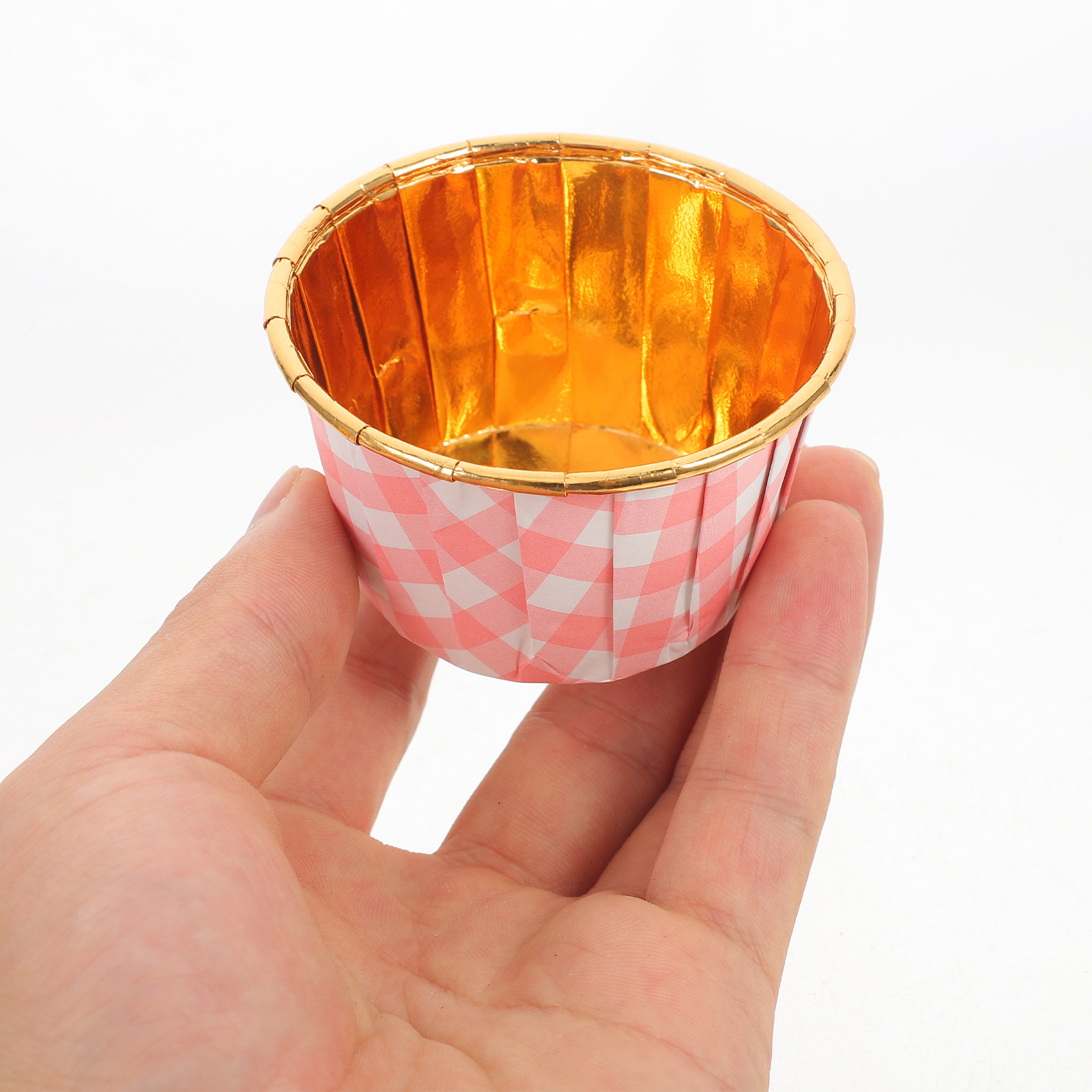 50個入り、高品質アルミホイル製カップケーキ型、マフィン型。 - Plastic Cup 50Pcs のレビューと価格