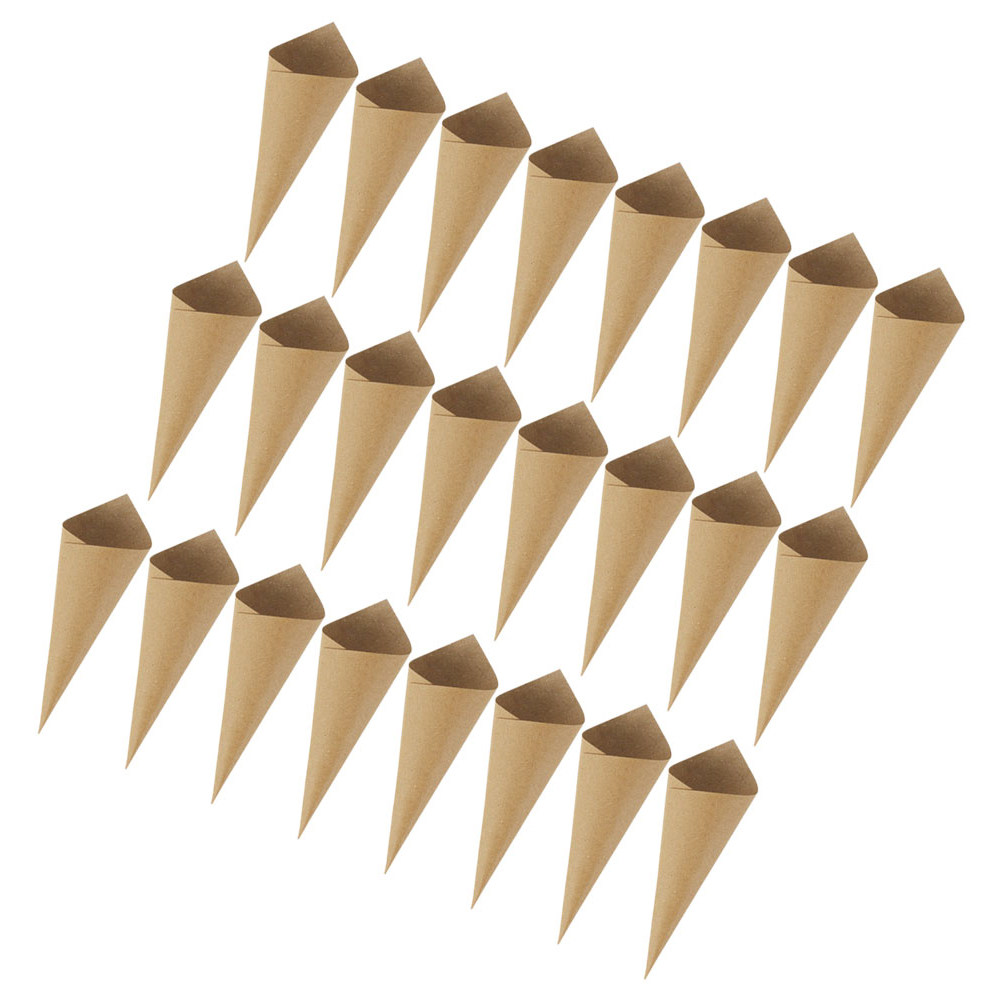 90個入り、紙製の花びら型コーン、折りたたみ式、クラフト用、 - Papercraft Supply Confetti のレビューと価格