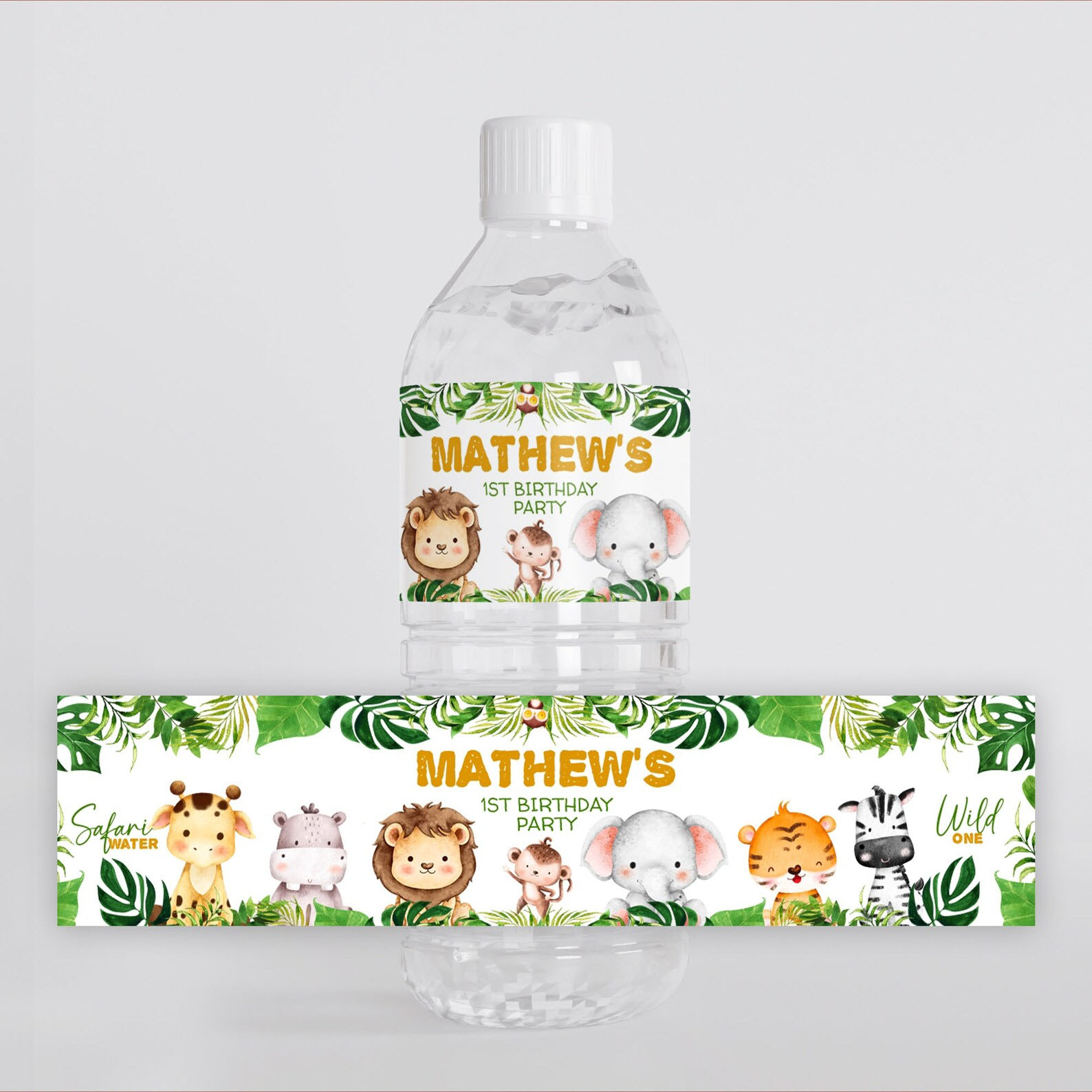 カスタムウォーターボトルラベル、パーソナライズされたパーティ - Party Event Supplier のレビューと価格